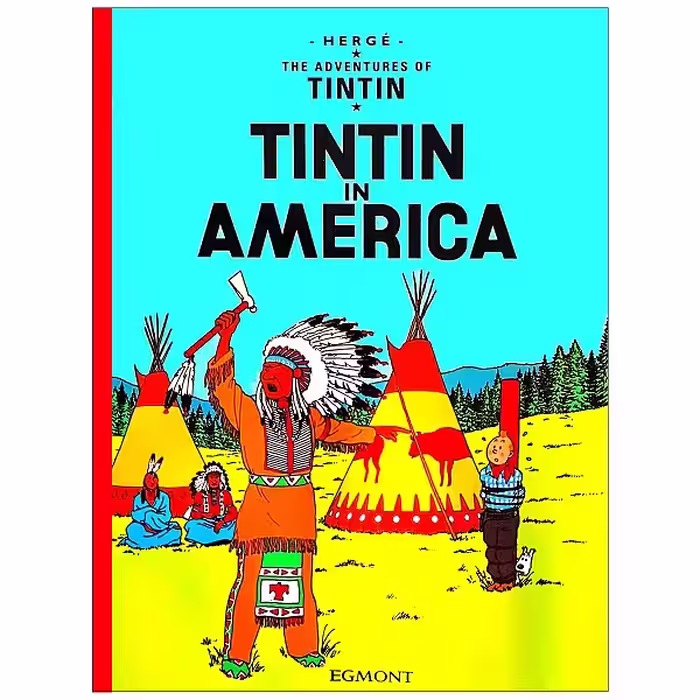 کتاب Tintin In America