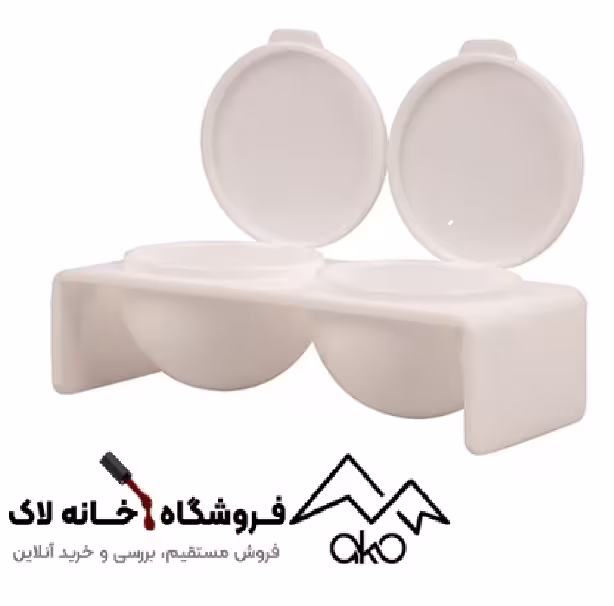گوده پلاستیکی درب دار دوقلو لیکوئید و پودر