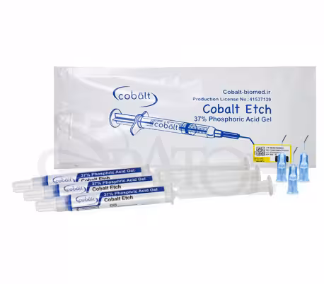 ژل اسید اچ 3 سرنگه Etch 37% برند کبالت Cobalt
