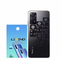 محافظ لنز دوربین قابدار مدل لجندمناسب موبایل شیائومی Note 11 Pro بسته 5 عددی