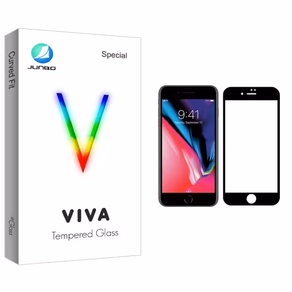 محافظ صفحه نمایش جانبو مدل Viva Glass مناسب برای گوشی موبایل اپل iPhone SE 2020