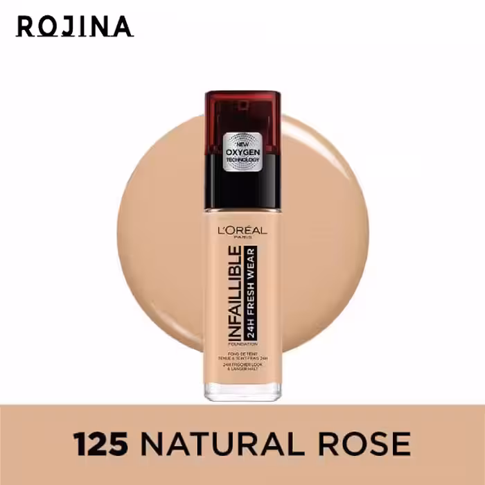 کرم پودر لورال اینفالیبل 24 ساعت شماره 125