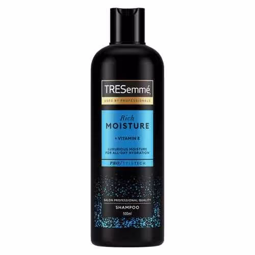 شامپو مو ترزمه مدل TRESemmetech Rich Moisture مرطوب کننده 500 میل