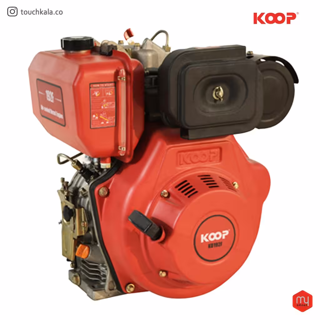 موتور تک کوپ 14 اسب استارتی مدل kd192fe