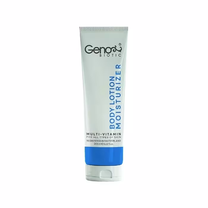 لوسیون بدن انواع پوست ژنوبایوتیک 200 میلی‌لیتر | Genobiotic Body Lotion for All Skin Types 200 ml