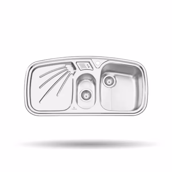 سینک ظرفشویی توکار پرنیان استیل