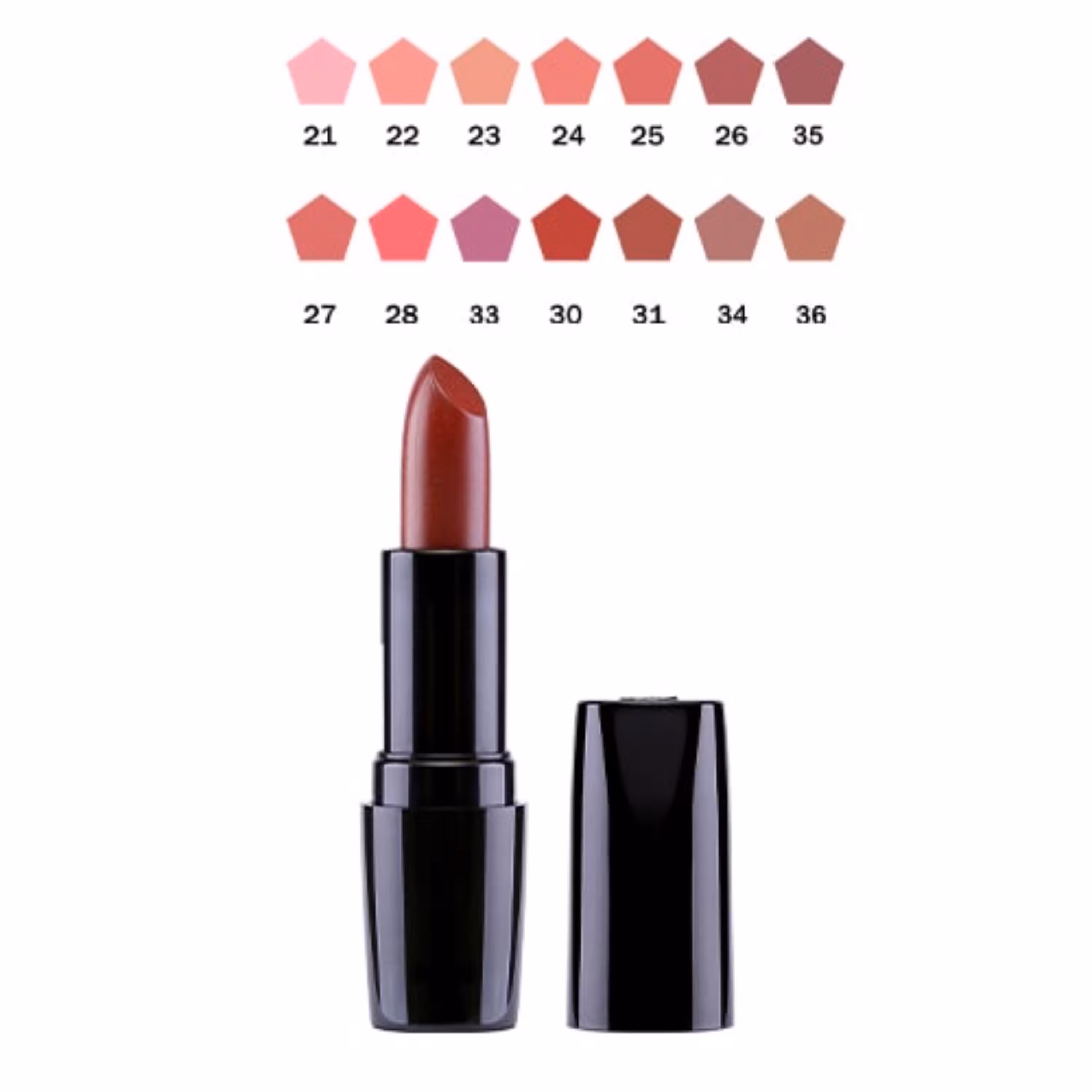 رژ لب جامد مات استی مت بلک دایموند مای  کد 35