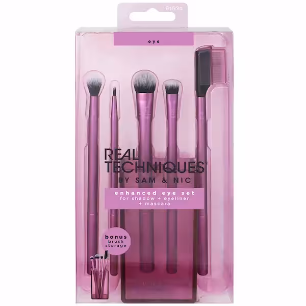 ست براش چشم ریل تکنیک 5 عددی Enhanced Real techniques