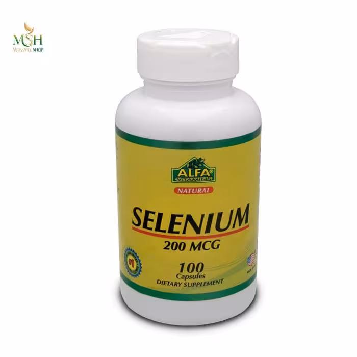 سلنیوم 200 میکرو گرم آلفا ویتامین | Alfa Vitamins Selenium 200 mcg