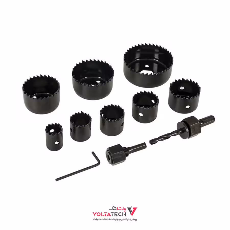 ست گردبر 11عددی 11PCS 19-64mm