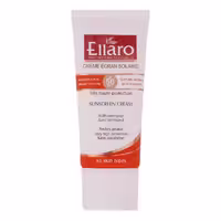 ضدآفتاب بدون رنگ Ellaro الارو مدل SPF50