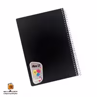 دفتر خط دار 80 برگ مشکی نویس (Nevis)