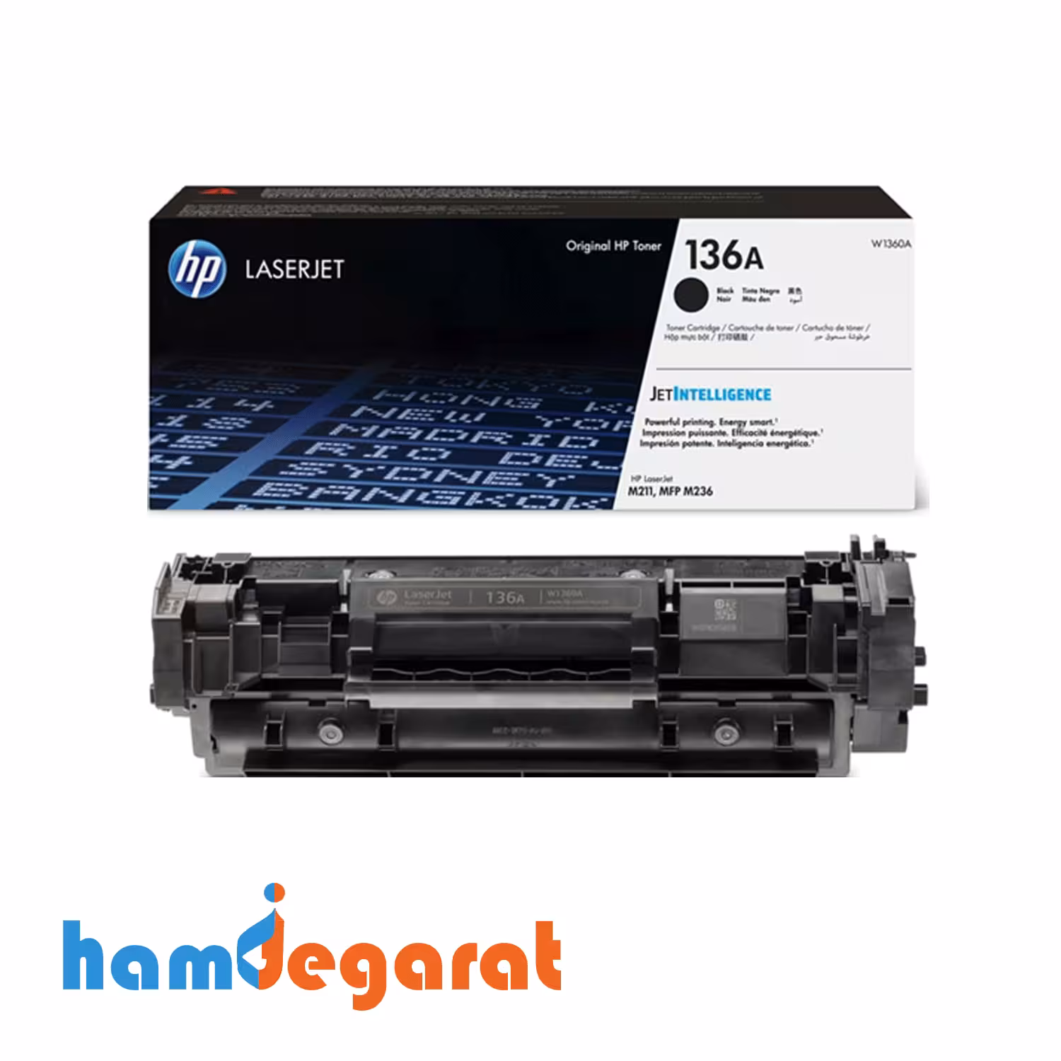 تونر کارتریج HP 136A