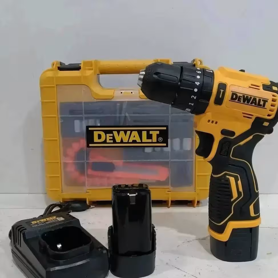 دریل شارژی دیوالت موتور براشلس 24 ولت گیربکس دو حالته 