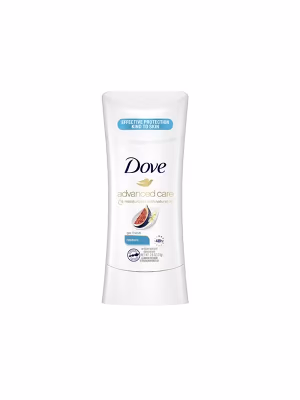 ضد تعریق داو Dove مدل advanced care رایحه انجیر حجم 74 گرم