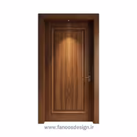 درب تمام چوب لوکس مدل وودلاین کد 30357