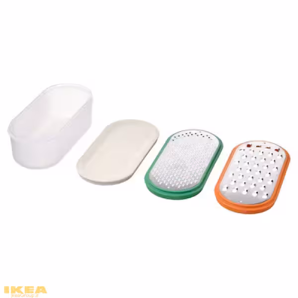 ست 4 تایی رنده ظرف دار مدل UPPFYLLD | برند ایکیا | ارسال 15 الی 20 روز کاری