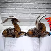 مجسمه گوزن اهورا جفتی کد1