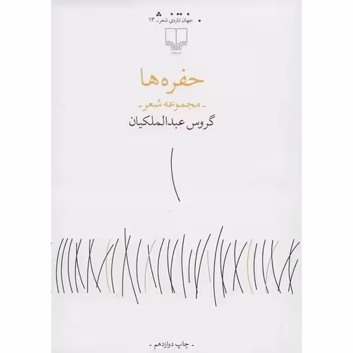کتاب حفره ها اثر گروس عبدالملکیان چاپ اصل و نو با تخفیف نشر چشمه