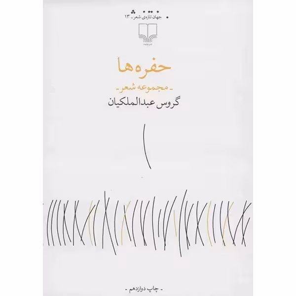 کتاب حفره ها اثر گروس عبدالملکیان چاپ اصل و نو با تخفیف نشر چشمه