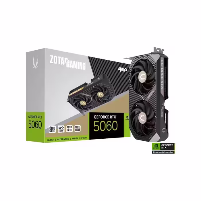 ZOTAC RTX5060 AMP | همراه با پشتیبانی از DLSS 4