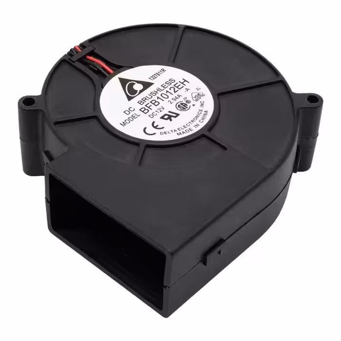 فن براشلس حلزونی 12 ولت سایز 10*10 بزرگ