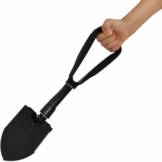 بیلچه تاکتیکال دسته مثلثی طول46