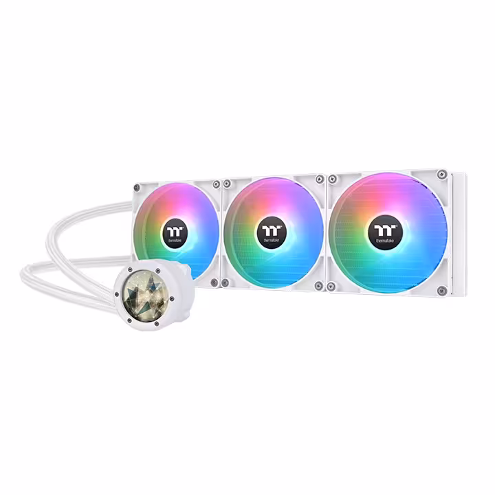 خنک کننده مایع پردازنده ترمالتیک TH420 V2 ULTRA ARGB WHITE