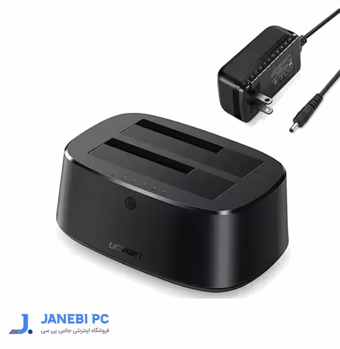 داک هارد یوگرین USB C to SATA Dual-Bay HDD مدل 60737