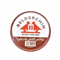 واکس کفش قهوه ای بلدرچین مدل شکوفه 80 گرمی