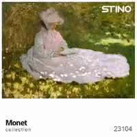 پازل شیشه ای استینو 1000 تکه طرح مونه (کد 23104)،(باجعبه)