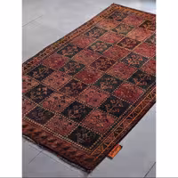 فرش دستبافت چهارمتری امیرخیز مدل وینتیج کد 108546