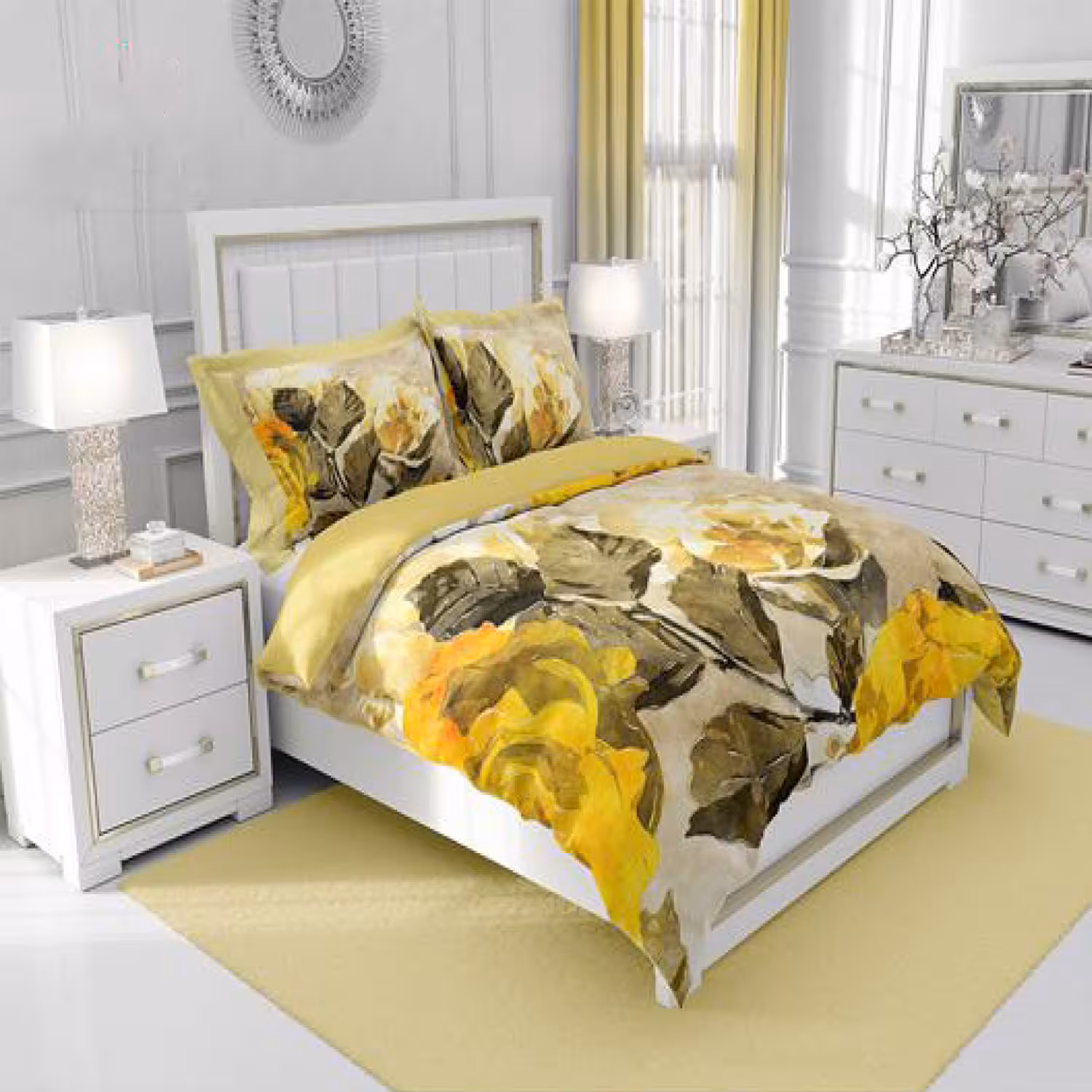 سرویس روتختی سه بعدی چیداری مدل 3059