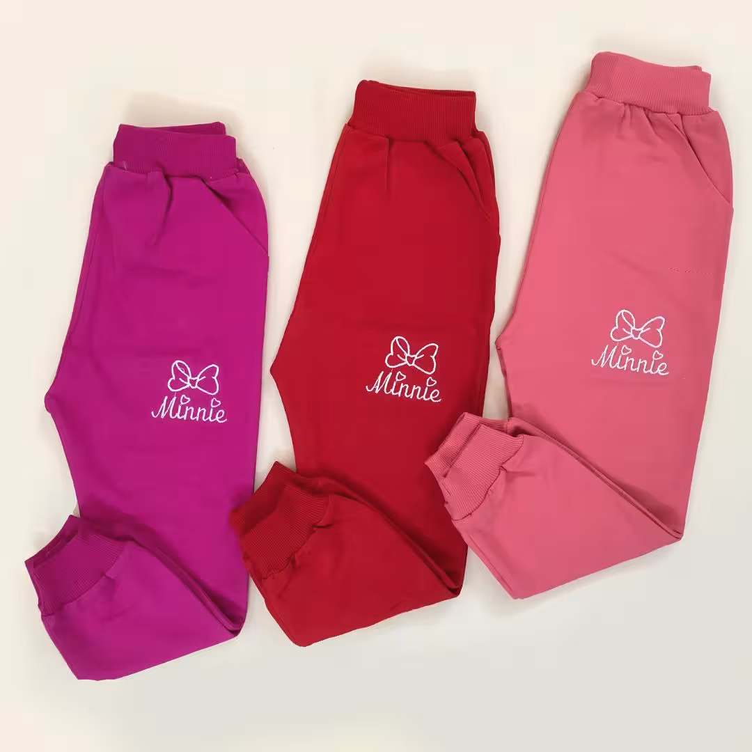 خرید و قیمت اسلش دخترانه گلدوزی شده طرح پاپیون قد 50 تا 70