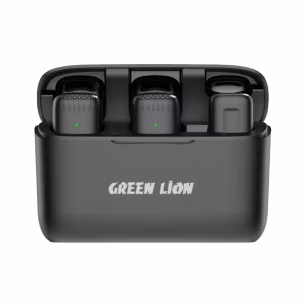 خرید میکروفن بی سیم گرین لاین Green lion 2in1 Wireless Microphone با بهترین قیمت