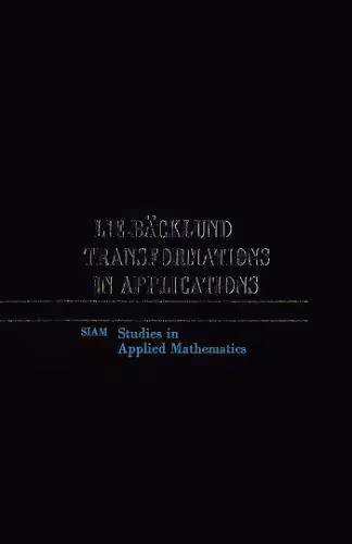 خرید و دانلود نسخه کامل کتاب Lie-Backlund transformations in applications