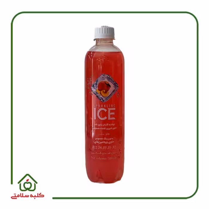 اسپارکلینگ پژ آیس با طعم هلو و شلیل