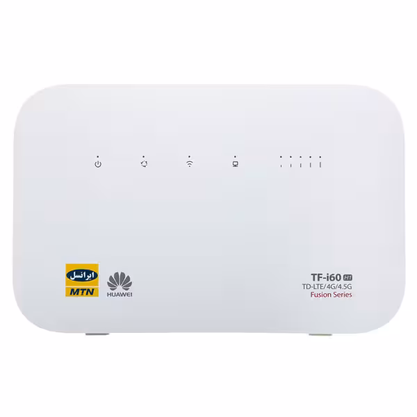 مودم 4G/TD-LTE ایرانسل مدل TF-i60 H1 با سیم کارت 4G ایرانسل و TD-LTE آسیاتک