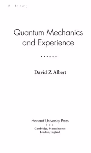 خرید و دانلود نسخه کامل کتاب Quantum Mechanics and Experience