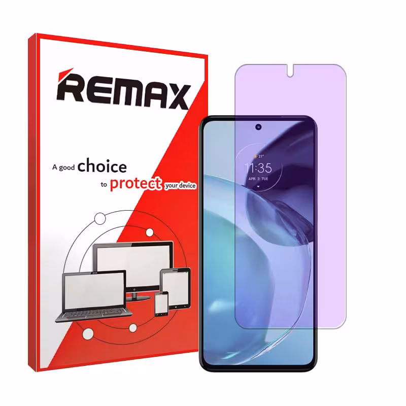 گلس موتورولا Moto G72 مدل هیدروژلی آنتی پرپل برند ریمکس کد S