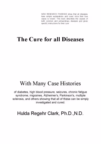 خرید و دانلود نسخه کامل کتاب The Cure For All Diseases