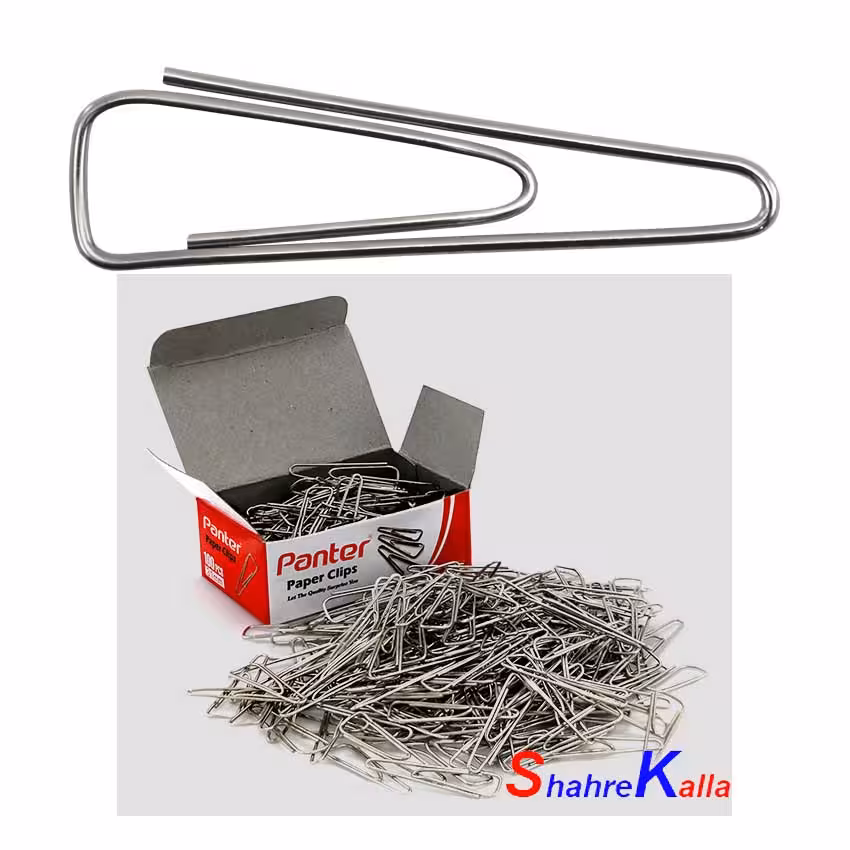 گیره کاغذ پنتر مدل نقره ای سایز 31 میلی متر