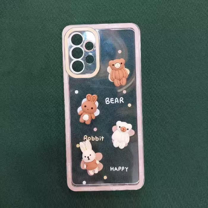 قاب ژله ای پشت شفاف عروسکی B سامسونگ A13