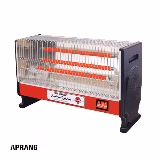 بخاری برقی پارس کوشان مدل 206 - قرمز مشکی