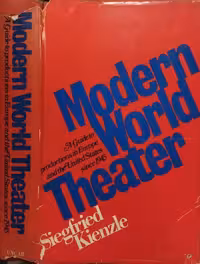 Modern world theater | Siegfried Kienzle