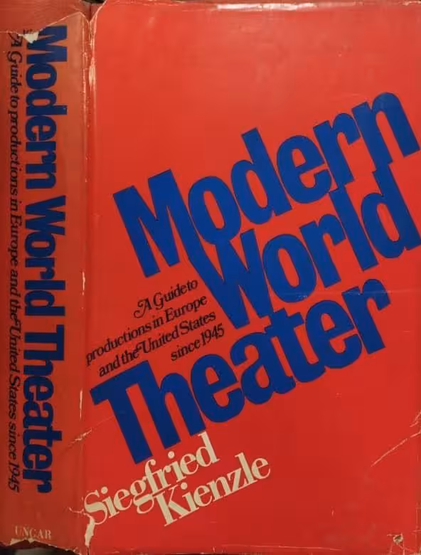 Modern world theater | Siegfried Kienzle