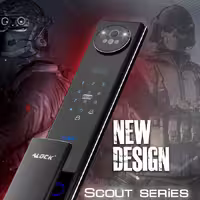 قفل اثر انگشتی و دستگیره تشخیص چهره ALOCK مدل Scout series (P1 )