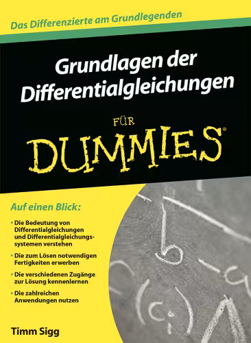 خرید و دانلود نسخه کامل کتاب Grundlagen der Differenzialgleichungen für Dummies