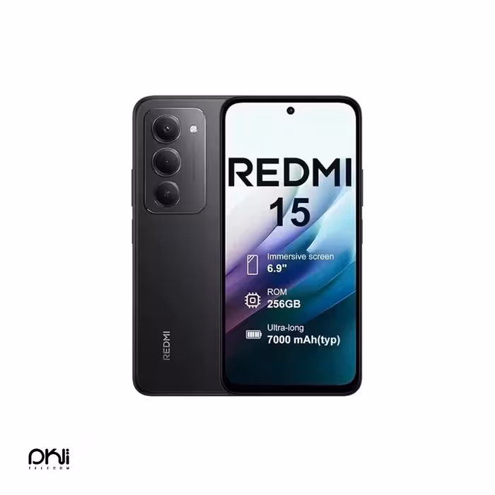 گوشی موبایل شیائومی Redmi 15 4G ظرفیت 256 گیگابایت رم 8 گیگابایت - تلکام