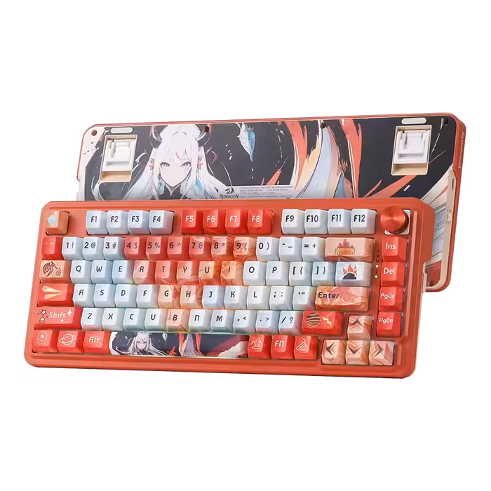 قیمت   مشخصات کیبورد مکانیکال گیمینگ Redragon Geb K673 AK PRO RGB | تکاف